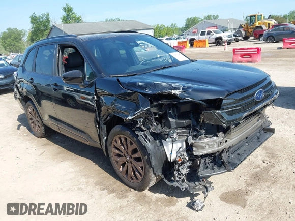 2025 Subaru Forester Special Sports with VIN JF2SLDHC7SH425940, listed as a IAAI auction lot 42573480 with 9,349 mi miles and . Bid and sale history available at DreamBid. Image 1.