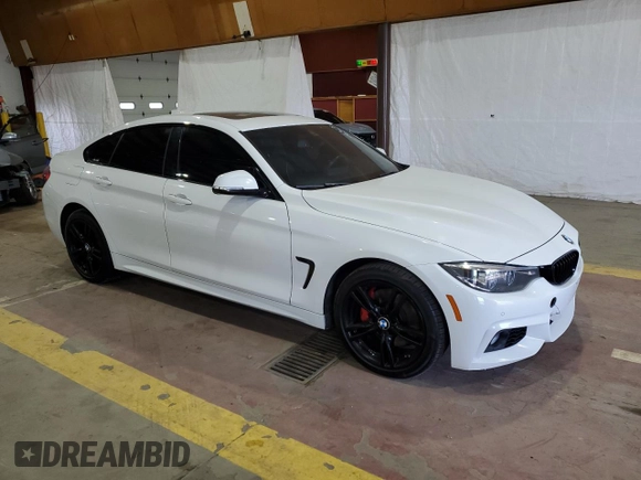 2020 BMW 4 Series 430i xDrive z VIN WBA4J3C03LBL11620, wystawiony jako Copart lot #59552995 z przebiegiem 176 504 mil mil oraz Szkoda całkowita • Salvage title. Historia ofert i sprzedaży dostępna na DreamBid. Obrazek 4.