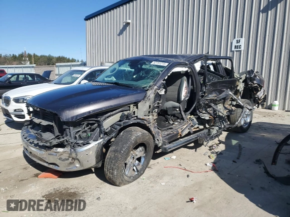 2017 Ram 1500 Big Horn with VIN 1C6RR7LM4HS878879, listed as a Copart auction lot 52751215 with 109,621 mi miles and Non repairable. Bid and sale history available at DreamBid. Image 1.