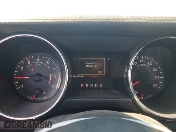 2016 Ford Mustang EcoBoost with VIN 1FA6P8THXG5209187, listed as a Copart auction lot 60477815 with 95,391 mi miles and Salvage title. Bid and sale history available at DreamBid. Image 9.