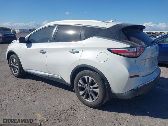 2015 Nissan Murano SL with VIN 5N1AZ2MG6FN275148, listed as a IAAI auction lot 41593777 with 119,132 mi miles. Bid and sale history available at carsss.com. Image 3.