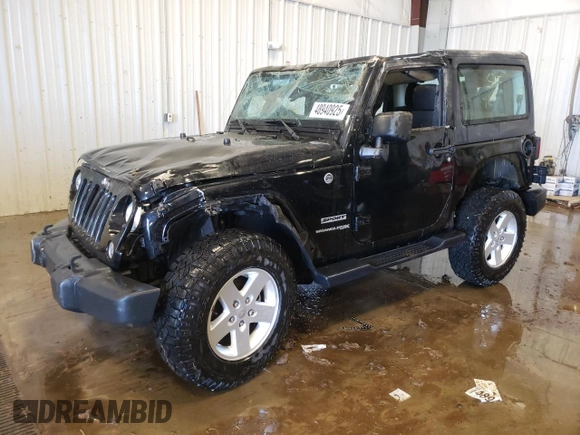 2018 Jeep Wrangler Sport S with VIN 1C4AJWAG6JL806828, listed as a Copart auction lot 48940925 with Not provided miles and Non repairable. Bid and sale history available at DreamBid. Image 1.