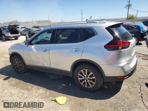 2019 Nissan Rogue SV with VIN KNMAT2MT0KP525548, listed as a Copart auction lot 49007295 with 91,305 mi miles and Non Repairable. Bid and sale history available at DreamBid. Image 2.