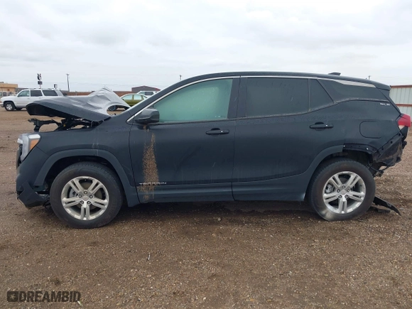 2022 GMC Terrain SLE with VIN 3GKALTEV9NL173497, listed as a IAAI auction lot 41916754 with 205,502 mi miles. Bid and sale history available at carsss.com. Image 14.