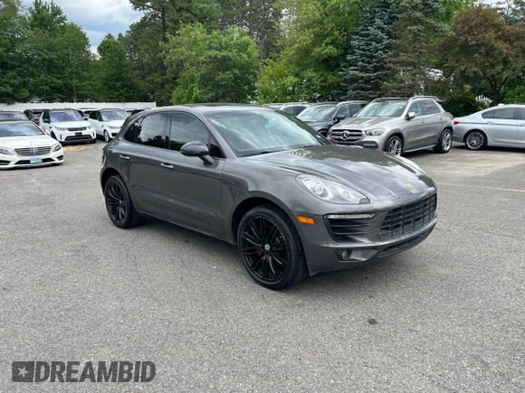 2016 Porsche Macan S with VIN WP1AB2A53GLB59073, listed as a Copart auction lot 64333075 with 148,584 mi miles and Clean title. Bid and sale history available at DreamBid. Image 1.