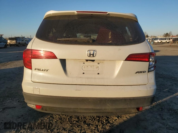2017 Honda Pilot EX-L with VIN 5FNYF6H59HB032608, listed as a Copart auction lot 42244755 with 151,564 mi miles and Salvage Title. Bid and sale history available at DreamBid. Image 6.