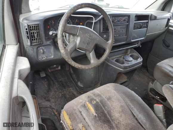 2003 Chevrolet Express Passenger with VIN 1GAHG39U931103320, listed as a Copart auction lot 85278854 with 264,444 mi miles and Salvage Title. Bid and sale history available at carsss.com. Image 8.