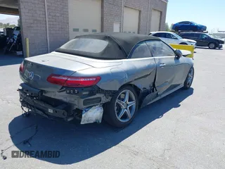 2018 Mercedes-Benz E 400 with VIN WDD1K6FB7JF042020, listed as a IAAI auction lot 42022041 with 69,859 mi miles and . Bid and sale history available at DreamBid. Image 4.