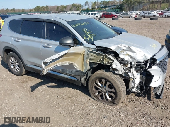 2019 Hyundai Santa Fe SE with VIN 5NMS23AD3KH102739, listed as a IAAI auction lot 42097252 with 116,023 mi miles and . Bid and sale history available at DreamBid. Image 1.