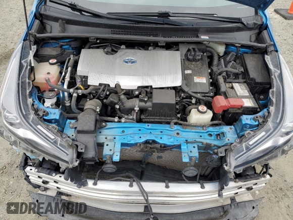 2019 Toyota Prius LE with VIN JTDL9RFU6K3003844, listed as a Copart auction lot 46900645 with 87,587 mi miles and Salvage Title. Bid and sale history available at DreamBid. Image 11.