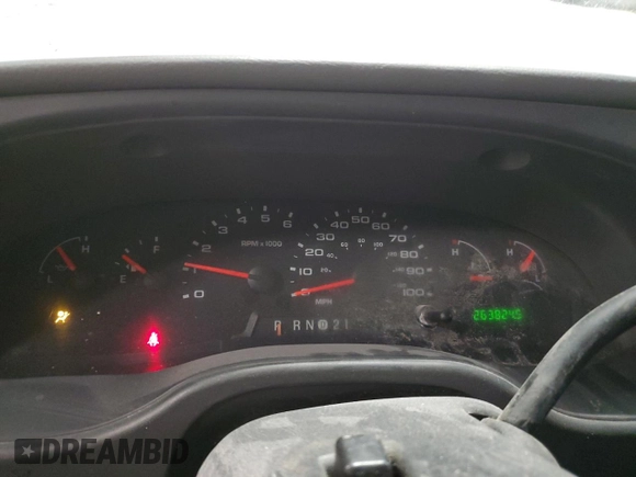 2004 Ford Econoline Passenger XL with VIN 1FBSS31S64HB07909, listed as a Copart auction lot 45110705 with 263,824 mi miles and Salvage Title. Bid and sale history available at carsss.com. Image 9.