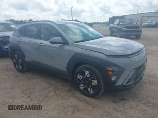 2024 Hyundai Kona SEL with VIN KM8HB3AB3RU168294, listed as a IAAI auction lot 42461624 with 15,668 mi miles and . Bid and sale history available at DreamBid. Image 1.