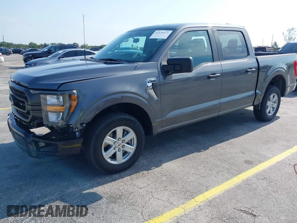 2023 Ford F-150 XL with VIN 1FTEW1C55PKD33889, listed as a IAAI auction lot 42334571 with 41,054 mi miles and . Bid and sale history available at DreamBid. Image 18.