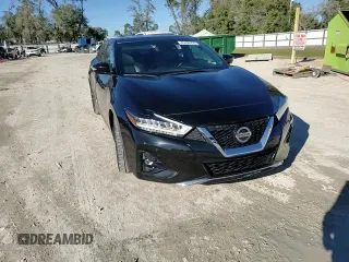2019 Nissan Maxima SV with VIN 1N4AA6AVXKC374931, listed as a Copart auction lot 45708235 with 35,895 mi miles and Salvage Title. Bid and sale history available at DreamBid. Image 14.