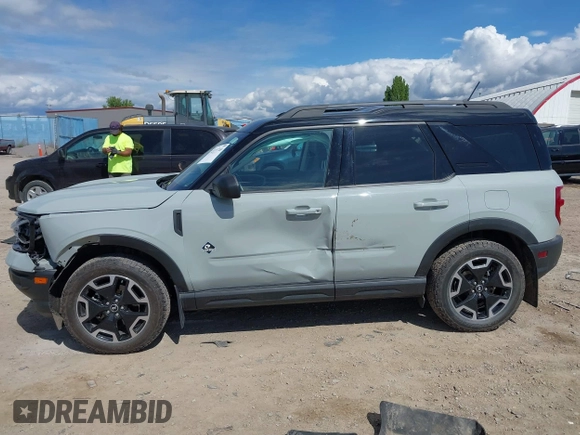 2021 Ford Bronco Sport Outer Banks with VIN 3FMCR9C66MRA28992, listed as a IAAI auction lot 42277740 with 57,704 mi miles and . Bid and sale history available at DreamBid. Image 14.