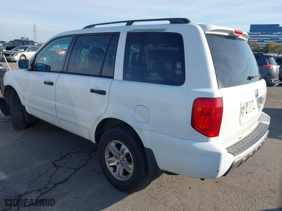2003 Honda Pilot EX with VIN 2HKYF186X3H589128, listed as a IAAI auction lot 41546551 with 144,365 mi miles. Bid and sale history available at carsss.com. Image 3.