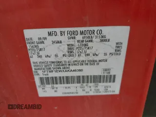 2010 Ford F-150 XL with VIN 1FTMF1EWXAKA46380, listed as a Copart auction lot 82035424 with 188,079 mi miles and Clean Title. Bid and sale history available at DreamBid. Image 14.
