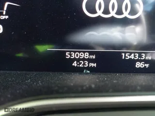 2021 Audi SQ5 Premium Plus with VIN WA1B4AFYXM2018610, listed as a IAAI auction lot 41672661 with 53,098 mi miles. Bid and sale history available at carsss.com. Image 15.