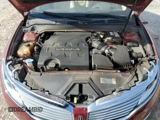 2014 Lincoln MKZ with VIN 3LN6L2GK4ER827992, listed as a Copart auction lot 83535384 with 132,067 mi miles and Salvage Title. Bid and sale history available at DreamBid. Image 11.