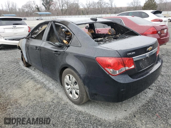 2015 Chevrolet Cruze LS with VIN 1G1PA5SG8F7298907, listed as a Copart auction lot 48214375 with Not Provided miles and Salvage Title. Bid and sale history available at DreamBid. Image 2.