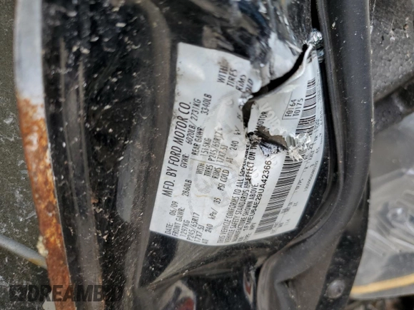 2009 Ford Explorer Eddie Bauer с VIN 1FMEU64E29UA42366, выставлен на аукционе Copart как лот 56804564 с пробегом Не указан миль и Списание • Salvage title. История ставок и продаж доступна на DreamBid. Изображение 14.