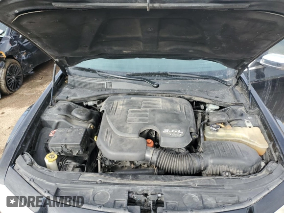 2017 Chrysler 300 with VIN 2C3CCAKGXHH616482, listed as a Copart auction lot 47110555 with 156,055 mi miles and Salvage Title. Bid and sale history available at carsss.com. Image 11.