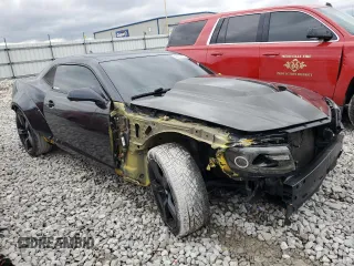 2011 Chevrolet Camaro 2SS with VIN 2G1FK1EJ6B9110919, listed as a Copart auction lot 43157775 with 124,212 mi miles and Salvage Title. Bid and sale history available at DreamBid. Image 4.