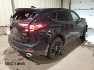 2024 Acura RDX w/A-Spec Package with VIN 5J8TC2H65RL801769, listed as a Copart auction lot 83235084 with 22,753 mi miles and Salvage title. Bid and sale history available at DreamBid. Image 3.