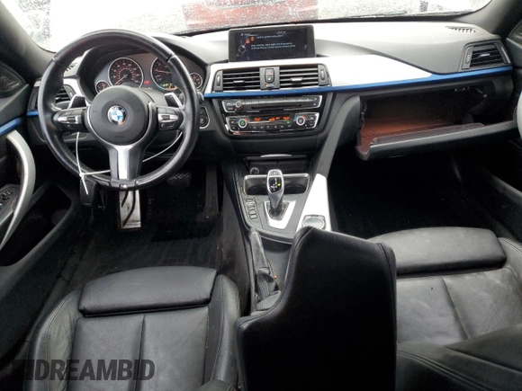 2015 BMW 4 Series 435i xDrive with VIN WBA4B3C56FD669599, listed as a Copart auction lot 43461545 with 186,082 mi miles and Salvage title. Bid and sale history available at DreamBid. Image 8.