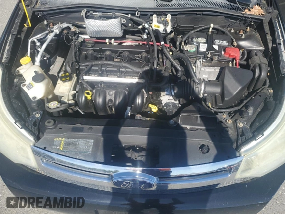 2008 Ford Focus SE with VIN 1FAHP35N38W288938, listed as a Copart auction lot 54847375 with 205,580 mi miles and Salvage Title. Bid and sale history available at DreamBid. Image 11.