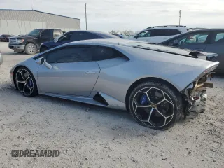 2021 Lamborghini Huracan z VIN ZHWUF5ZF2MLA17322, wystawiony jako Copart lot #74884884 z przebiegiem 11 078 mil mil oraz Nie do naprawy. Historia ofert i sprzedaży dostępna na DreamBid. Obrazek 2.