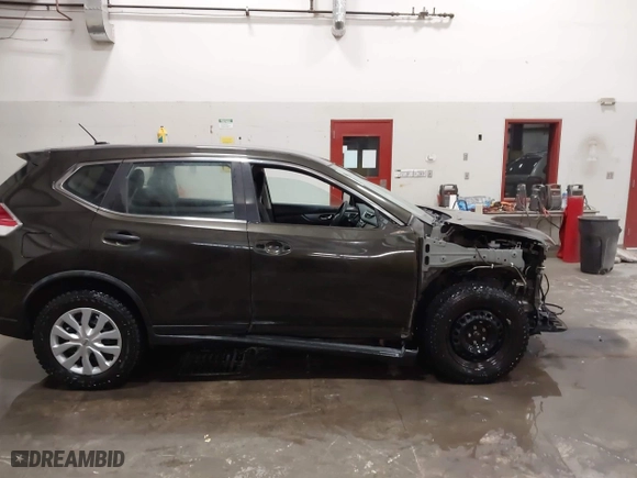 2016 Nissan Rogue S with VIN KNMAT2MV2GP680174, listed as a IAAI auction lot 42072357 with 81,308 mi miles. Bid and sale history available at carsss.com. Image 14.