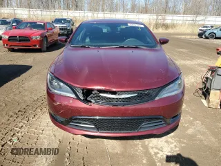 2015 Chrysler 200 S z VIN 1C3CCCBB6FN566037, wystawiony jako Copart lot #48161095 z przebiegiem 112 406 mil mil oraz Czysty tytuł • Clean title. Historia ofert i sprzedaży dostępna na DreamBid. Obrazek 5.