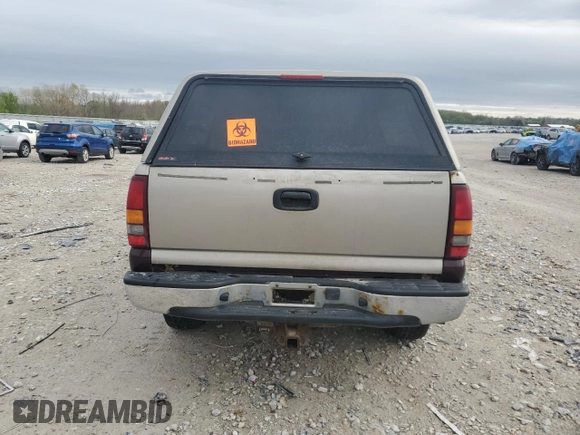 2002 Chevrolet Silverado 1500 LS with VIN 2GCEK19V721414016, listed as a Copart auction lot 55232855 with Not Provided miles and Clean Title. Bid and sale history available at DreamBid. Image 6.