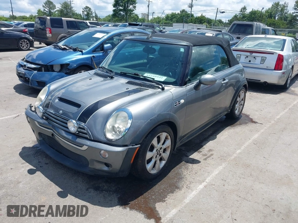 2005 MINI Convertible S with VIN WMWRH33495TF82332, listed as a IAAI auction lot 42248941 with 134,862 mi miles and . Bid and sale history available at DreamBid. Image 2.