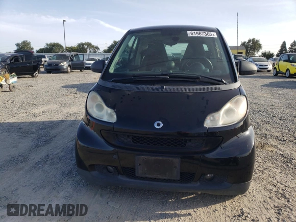 2008 Smart fortwo Pure with VIN WMEEJ31X68K141107, listed as a Copart auction lot 61967365 with Not provided miles and Clean title. Bid and sale history available at DreamBid. Image 5.