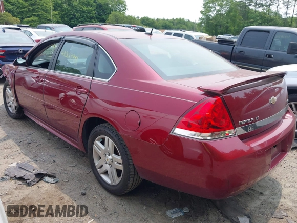 2011 Chevrolet Impala LT Fleet with VIN 2G1WG5EK2B1274359, listed as a IAAI auction lot 42369941 with 123,038 mi miles and . Bid and sale history available at DreamBid. Image 3.
