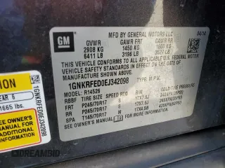2014 Chevrolet Traverse LS z VIN 1GNKRFED0EJ342098, wystawiony jako Copart lot #57020415 z przebiegiem 143 836 mil mil oraz Szkoda całkowita • Salvage title. Historia ofert i sprzedaży dostępna na DreamBid. Obrazek 14.