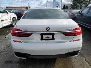 2016 BMW 7 Series 750i xDrive with VIN WBA7F2C55GG419976, listed as a Copart auction lot 80254133 with 81,519 mi miles. Bid and sale history available at carsss.com. Image 6.