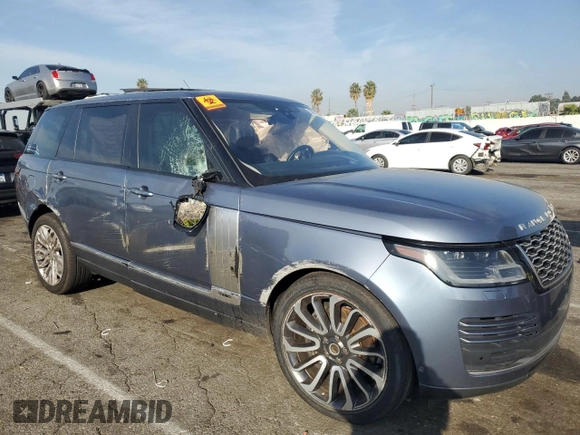 2019 Land Rover Range Rover с VIN SALGS5RE7KA527799, выставлен на аукционе Copart как лот 83601324 с пробегом 38 231 миль миль и Списание • Salvage title. История ставок и продаж доступна на DreamBid. Изображение 4.