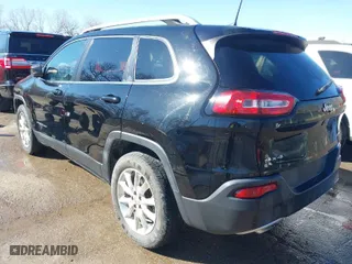 2017 Jeep Cherokee Limited with VIN 1C4PJMDB0HW612951, listed as a IAAI auction lot 41792905 with 70,659 mi miles. Bid and sale history available at carsss.com. Image 3.