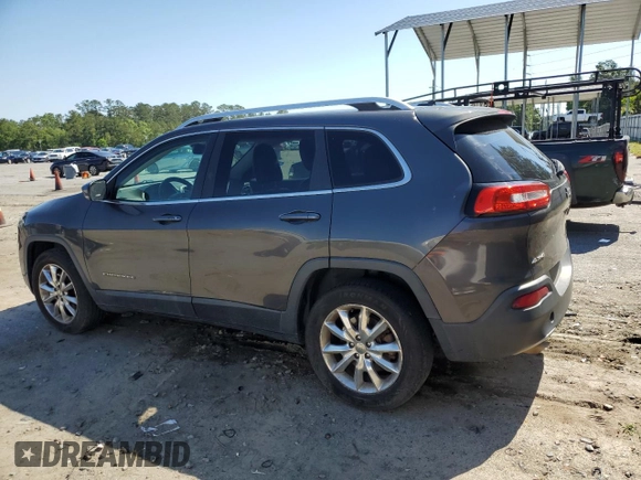 2014 Jeep Cherokee Limited with VIN 1C4PJMDB3EW249699, listed as a Copart auction lot 55488645 with 153,059 mi miles and Clean Title. Bid and sale history available at DreamBid. Image 2.