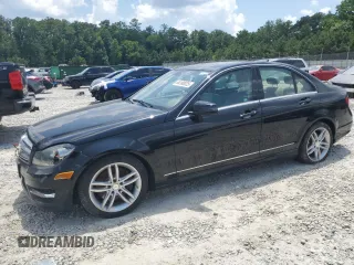 2013 Mercedes-Benz C 300 Sport with VIN WDDGF8AB2DR294620, listed as a Copart auction lot 64180025 with 157,351 mi miles and Clean title. Bid and sale history available at DreamBid. Image 1.