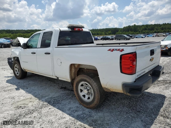 2018 Chevrolet Silverado 1500 Work Truck with VIN 1GCVKNEC8JZ254021, listed as a Copart auction lot 61599714 with 130,830 mi miles and Salvage Title. Bid and sale history available at carsss.com. Image 2.