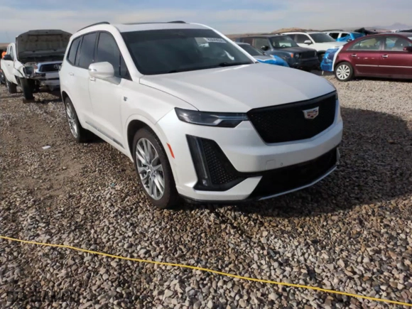2021 Cadillac XT6 Sport with VIN 1GYKPGRS3MZ208919, listed as a Copart auction lot 83849034 with 72,613 mi miles and Salvage Title. Bid and sale history available at carsss.com. Image 13.