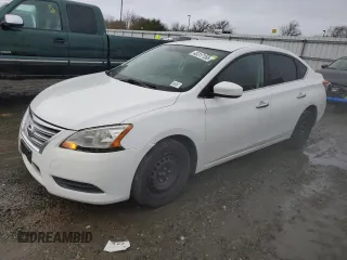 2015 Nissan Sentra SV with VIN 3N1AB7AP7FY262991, listed as a Copart auction lot 45317155 with 159,883 mi miles and Clean Title. Bid and sale history available at carsss.com. Image 1.