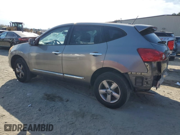 2013 Nissan Rogue S with VIN JN8AS5MV9DW618619, listed as a Copart auction lot 78458674 with 122,136 mi miles and Non Repairable. Bid and sale history available at DreamBid. Image 2.
