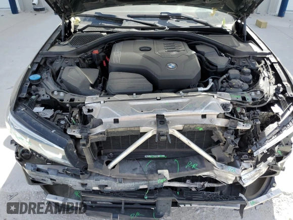 2022 BMW 3 Series 330i xDrive с VIN 3MW5R7J03N8C29897, выставлен на аукционе Copart как лот 57121585 с пробегом 29 303 миль миль и Списание • Salvage title. История ставок и продаж доступна на DreamBid. Изображение 11.
