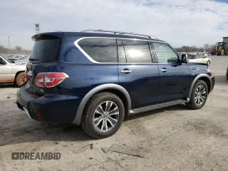2018 Nissan Armada SV with VIN JN8AY2NC0J9555110, listed as a Copart auction lot 39994633 with 30,721 mi miles. Bid and sale history available at carsss.com. Image 3.