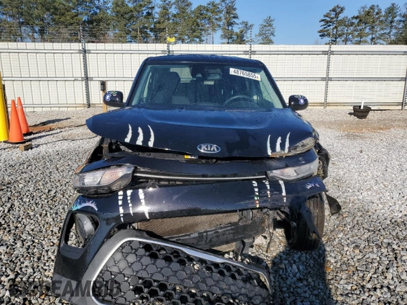 2020 Kia Soul S with VIN KNDJ23AU4L7005960, listed as a Copart auction lot 48765855 with 98,222 mi miles and Salvage Title. Bid and sale history available at carsss.com. Image 5.